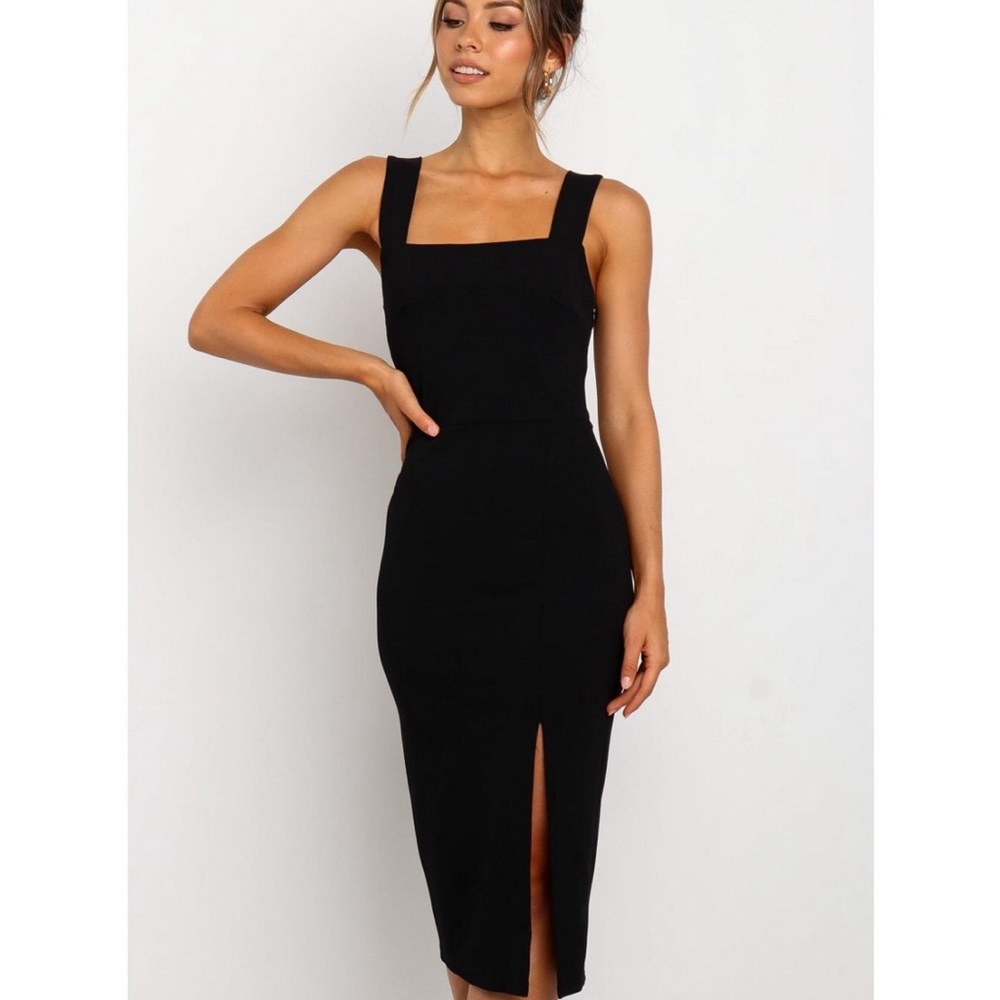 Classy Black Dress by Petal and Pup size 12